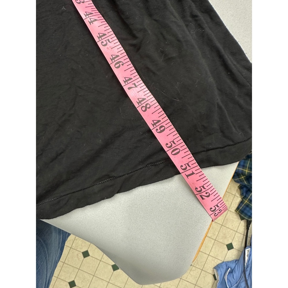Quince Bamboo Jersey Maternity & Nursing T-Shirt Dress Black V-Neck L LB44294 - Picture 10 of 10